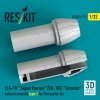 RESKIT RSU32-0213 F/A-18 Super Hornet/EA-18G Growler exhaust nozzles type 2 for Trumpeter kit (3D Printed) (1/32)
